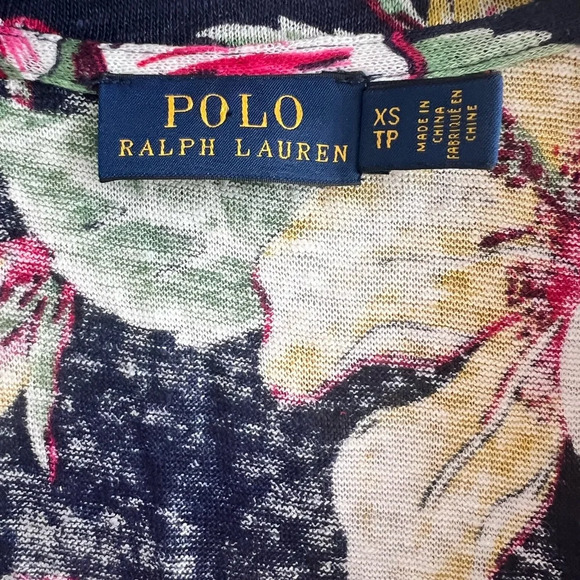 Ralph Lauren Linen Tropical Tank Top - Picture 3 of 4
